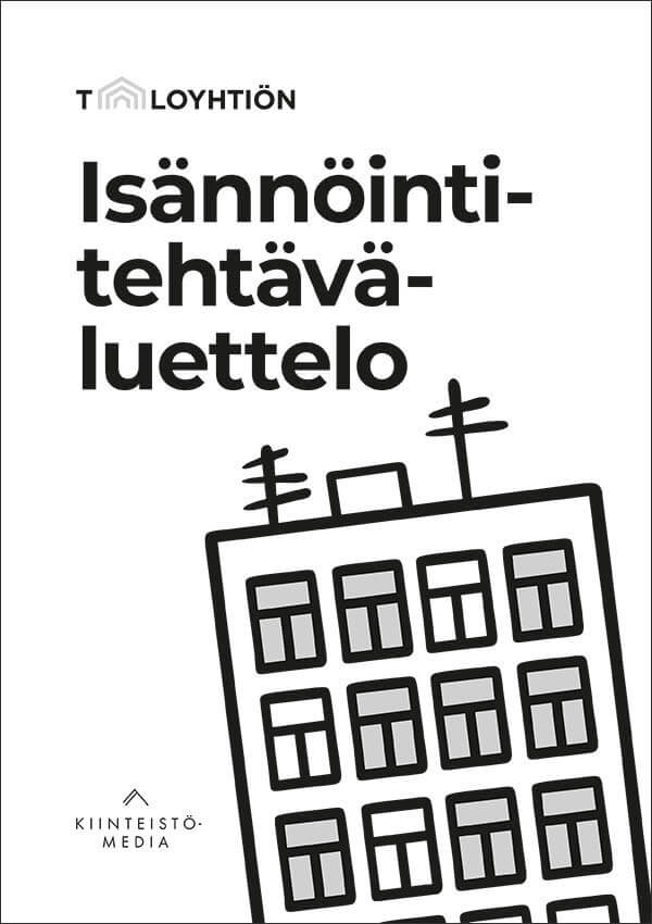 Taloyhtiön isännöintitehtäväluettelon tuotekuva